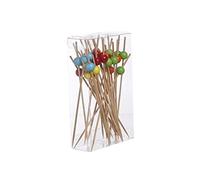 Cosy&Trendy 7686152 30 Piques apéro bois, couleurs assortis, 12 cm
