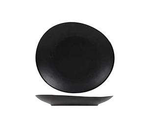 Cosy & Trendy Assiette à Dessert VONGOLA Noir-22,2 X 20,3 Cm- Lot de 6
