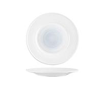 Cosy & Trendy Assiette en Porcelaine Brindisi Sea, D26 cm, Blanc-bleu