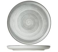 Cosy & Trendy Assiette plate BALTIC Gris-Grès-D27CM-Lot de 6, Groot