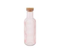 Cosy & Trendy Bouteille en Verre Raya, Rose, 1L