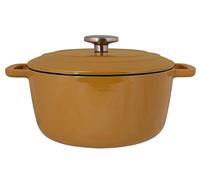 Cosy & Trendy Cocotte en Fonte émaillée " FONTESTIC" 4,5L-Amber gold-D24 cm