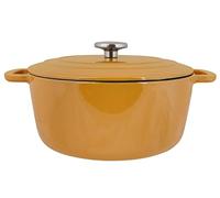 Cosy & Trendy Cocotte en Fonte émaillée " FONTESTIC" 6,15L-Amber Gold-D28XH13CM