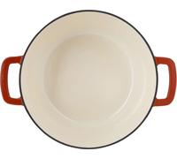 Cosy & Trendy Cocotte Fontestic en fonte émaillée - Ø28 cm - Rouille