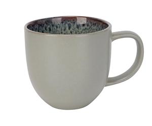 Cosy & Trendy Lot de 6 Tasses en Grès Oona Sand, vert, 34Cl