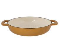 Poêle à griller Cosy & Trendy Fontestic en fonte Amber Gold Ø 28 cm – revêtement antiadhésif émaillé – convient à tous les types de cuisinières