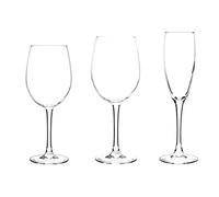 Service À Verre 18 Pièces Transparent
