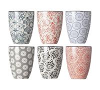 Cosy & Trendy Tasse Délirio Assortis-9 Cl-Lot de 6, Petit