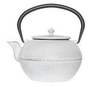 Théière en fonte émaillé 1.2l blanc - Cosy&trendy - 0916264 - osaka