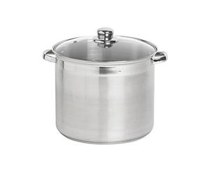 Cosy & Trendy TI004064C Ottawa Marmite Couvercle Verre Aluminium Diamètre 32,5 cm 20 L