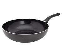 Cosy & Trendy Wok anti-adhésive en Aluminium Essentials, D28 cm, Compatible induction-sans PFAS, Noir