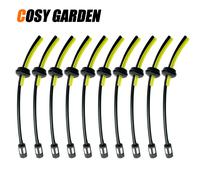COSY-Tuyau de carburant de remplacement pour tondeuse à bois, filtre précieux en or, pièces de tronçonneuse, outils de moteur de jardin, 5 pièces, 10 pièces 5PC