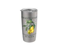 Côte amalfitaine Italie Italie Souvenir italien vintage Gobelet isotherme en acier inoxydable double paroi