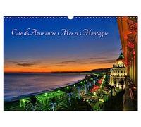 Côte d'Azur entre Mer et Montagne (Calendrier mural 2027 DIN A3 vertical), CALVENDO calendrier mensuel: La Côte d'Azur ou la French Riviera, un espace de lumière