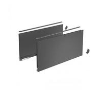Côtés pour tiroir casserolier AvanTech You anthracite - H251 x L350 mm HETTICH