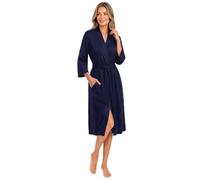 Coton Mélange Tricoté Peignoir de Bain femme Douillet Léger Robe de Chambre
