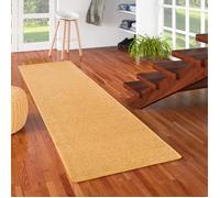 Cottage - Tapis long couloir - Tapis à poils longs - Curry - 80x160 cm