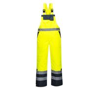 Portwest S489 Cotte bicolore matelassée Jaune - Taille L