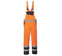 Portwest S489 Cotte bicolore matelassée Orange - Taille L
