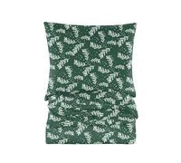 Cotton Market - Parure de lit ÖKO-TEX 160x200 cm - Coton Microfibre - Ensemble 3 pièces - Housse de Couette 160x200 cm et 2 taies d’Oreiller 70x80 cm - Branche d’Olivier