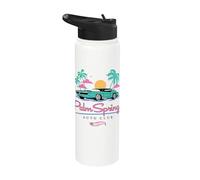Coucher de soleil en voiture Hot Wheels - Core - Palm Springs Auto Club Stainless Steel Insulated Water Bottle