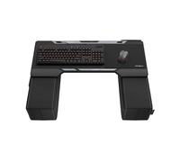 Couchmaster CYCON² Titan Black Edition, Bureau de Jeu pour Souris et Clavier (pour PC, PS4/5, Xbox One/Series X), Bureau Ergonomique pour canapé et lit, Cuir Nappa, Titan véritable