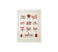 Coucke Torchon imprimé en Coton, Grillades, 50 x 75 cm
