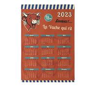 Coucke Torchon imprimé en Coton, Vache Qui rit Calendrier