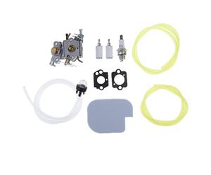 CoudarTitie 1s Carburetor Kit Filtre à Air Bougie Durite Ensemble Complet pour Tronçonneuse Essence Jardinage Entretien Outils Extérieurs