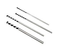 CoudarTitie 4 Pièces Mèche Carrée Embout Perçage Bois Mortaiseuse Outils Foret Carré Acier Solide Utilisable En Bricolage Menuiserie Pose de Meubles Travaux de Ré, Carottage rond