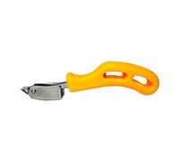 CoudarTitie Agrafeuse Robuste, Outil En Acier Inoxydable, Arrache-clous avec Poignée Ergonomique et Revêtement En Caoutchouc, Facile à Manipuler pour La Fabricati, Jaune