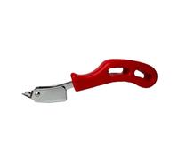 CoudarTitie Agrafeuse Robuste, Outil En Acier Inoxydable, Arrache-clous avec Poignée Ergonomique et Revêtement En Caoutchouc, Facile à Manipuler pour La Fabricati, Rouge