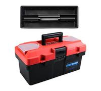 CoudarTitie Coffret de Rangement Verrouillable Multifonction avec Poignée, Plateau Amovible, Matériau PP Sécurisé, Grande Capacité de Rangement, Convient pour, 15 pouces