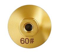 CoudarTitie Disque de Meulage Accessoire Disque Électroplaqué Diamanté Polissage à Sec Support Adapté au Ponçage de Pierre Céramique Verre, 60 grains