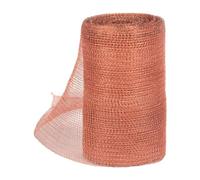 CoudarTitie Grillage en Cuivre, Outil de Nettoyage Robuste, Tamis de Jardin, Toile Filtrante pour Rouleaux, Grillage en Cuivre, Grillage de Rechange, Matériau de, 12.7 cm x 10 M