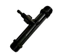 CoudarTitie Injecteur D'Engrais Venturi Dispositif D'Irrigation Agricole avec Tube pour Eau Système Automatique Fabriqué en Plastique Adapté pour Potager Pelouse, 0,5 Pouce