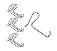 CoudarTitie Outil de Réparation de Clôtures à Tension de Fil En 10 Pièces, pour La Tension Des Clôtures En Treillis Métallique, Robuste En Acier Inoxydable, Utili, 10 Pièces