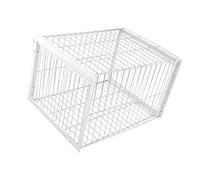 CoudarTitie Piège à Pigeons Cage Automatique en Fer pour Oiseaux et Canards Accessoire Resistant Idéal pour Élevage et Piégeage de Volaille Utilisable dans, 2 Entrée