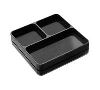 CoudarTitie Plateau Porte-outils Multifonctionnel pour Vis et Boulons, avec Organiseur et Plaque de Rangement, Idéal pour Voitures et Avions Radiocommandés, Noir