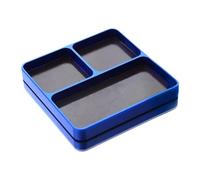 CoudarTitie Plateau Porte-outils Multifonctionnel pour Vis et Boulons, avec Organiseur et Plaque de Rangement, Idéal pour Voitures et Avions Radiocommandés, Bleu