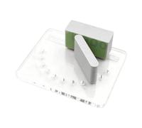 CoudarTitie Ponceuse Multi-angles, Plateau de Ponçage Multifonctionnel, Outil de Polissage pour Courbes, Planche à Poncer Les Bords, Accessoires