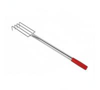 CoudarTitie Râteau à Palourdes de Plage Griffe Pelle Main Outil INOX Coquillages Fabrication Acier Inoxydable Extrémités Affûtées Fouille Rapide , Râteau À Quatre Dents, Longueur 56 Cm