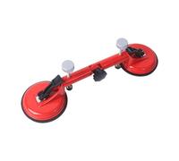 CoudarTitie Seamless Seam Setter Outil Professionnel pour Niveler Assembler Granite Pierre Marbre Ventouse Aluminium Adapté pour Travaux de Carrelage Aménagement, Rouge