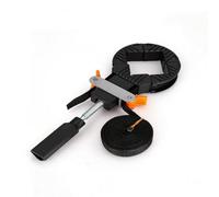 CoudarTitie Serre-joint d'Angle pour Cadre Outil de Serrage Pince de Cadre Pince de Bande avec Vis Longue et Acier Sangle Ajustable pour Tailles Variées Contrôle, 6 Mètres