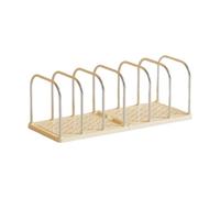CoudarTitie Serre-livres Décoratif et Multifonctionnel, Support Robuste pour étagères, Bureau, Véranda, Maison Ou Cuisine, Jaune