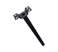CoudarTitie Support de Poteau Lumineux Support de Montage de Poteau Solaire Adaptateur de Fixation de Lampe en Métal Montage Mural Rallonge de Bras Adapté pour La, Noir