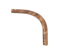 CoudarTitie Support Mural pour Plante Patère Décorative Accroche Murale Support pour Mangeoire Macramé Robuste et Polyvalent Approprié pour L'Organisat, Bois Foncé
