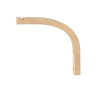 CoudarTitie Support Mural pour Plante Patère Décorative Accroche Murale Support pour Mangeoire Macramé Robuste et Polyvalent Approprié pour L'Organisat, Bois Clair