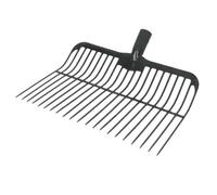 CoudarTitie Tête de Fourche de Rechange avec Fourche Large en Acier Résistant à l'abrasion pour Ameublir Rapidement La Terre et Déplacer Les Déchets de Jardin