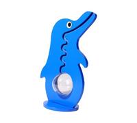 CoudarTitie Tirelire En Bois En Forme D'animal, Figurine Décorative, Idéale pour Offrir En Cadeau, manchot
